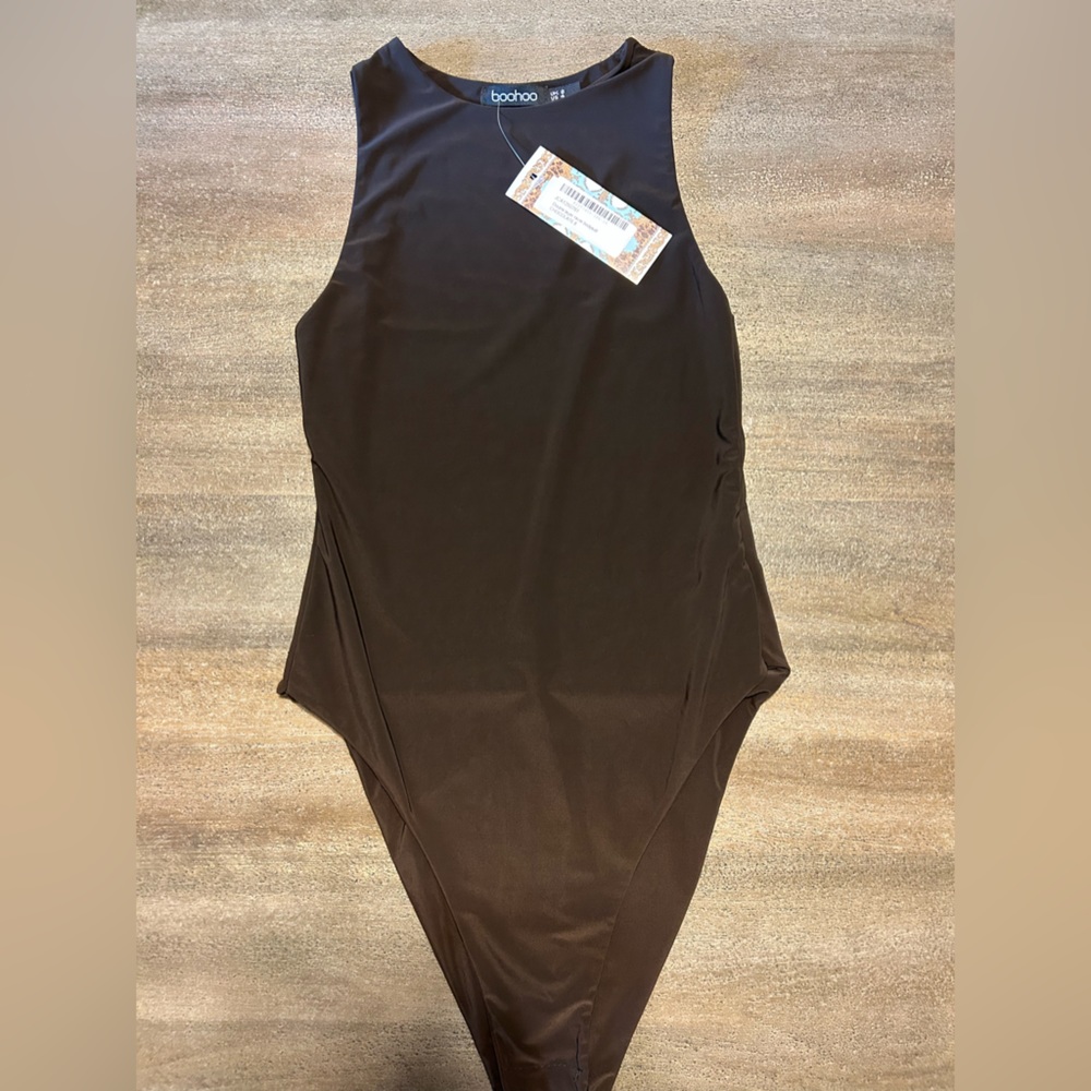 Brown bodysuit